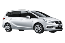 Car Hire Wokingham - Vauxhall Zafira 5 + 2 - Minibus hire Wokingham